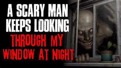 creepy looking man|creepy man looking through window.